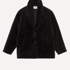 ba&sh Black Teddy Jacket